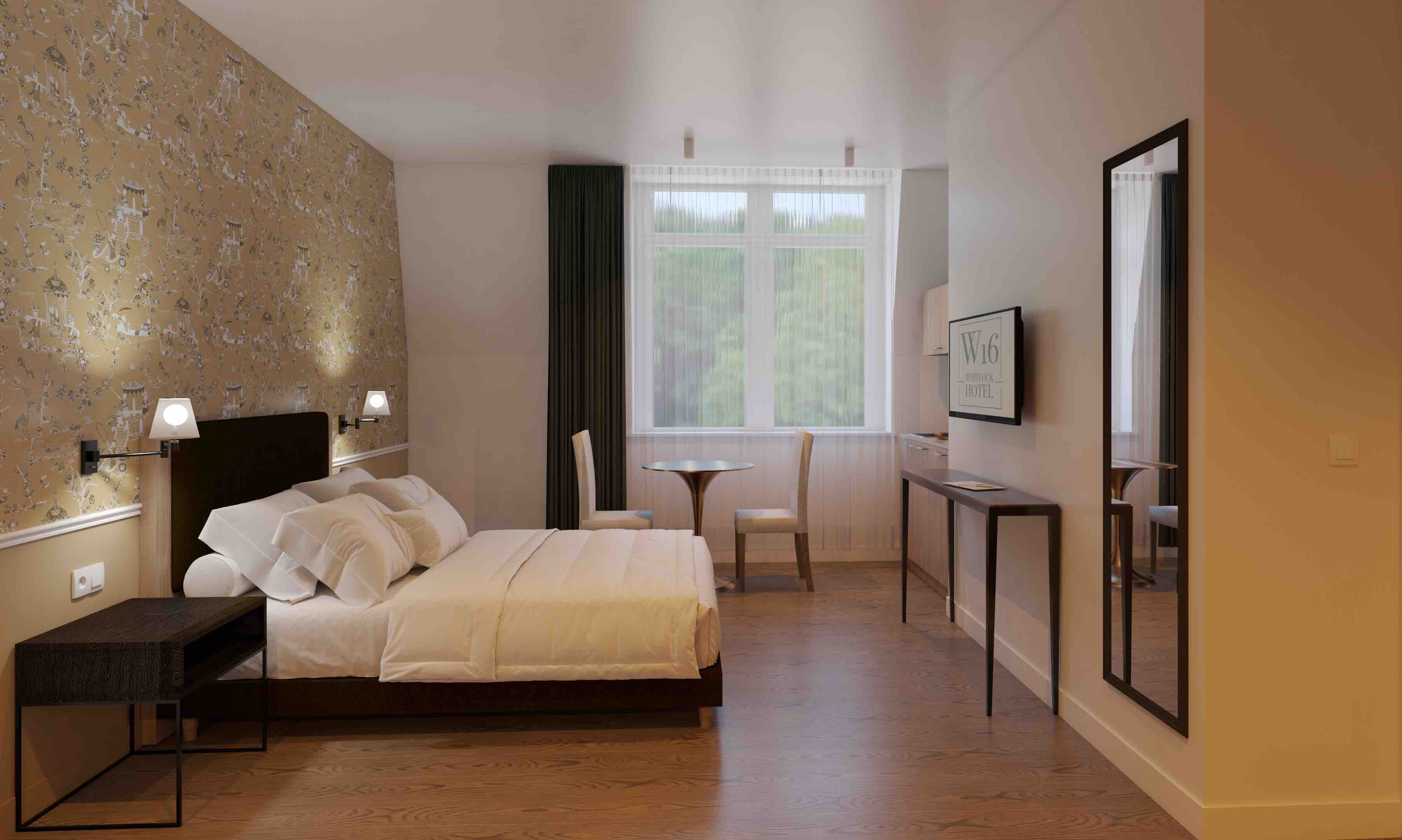 Vista general del estudio superior en Whitlock16