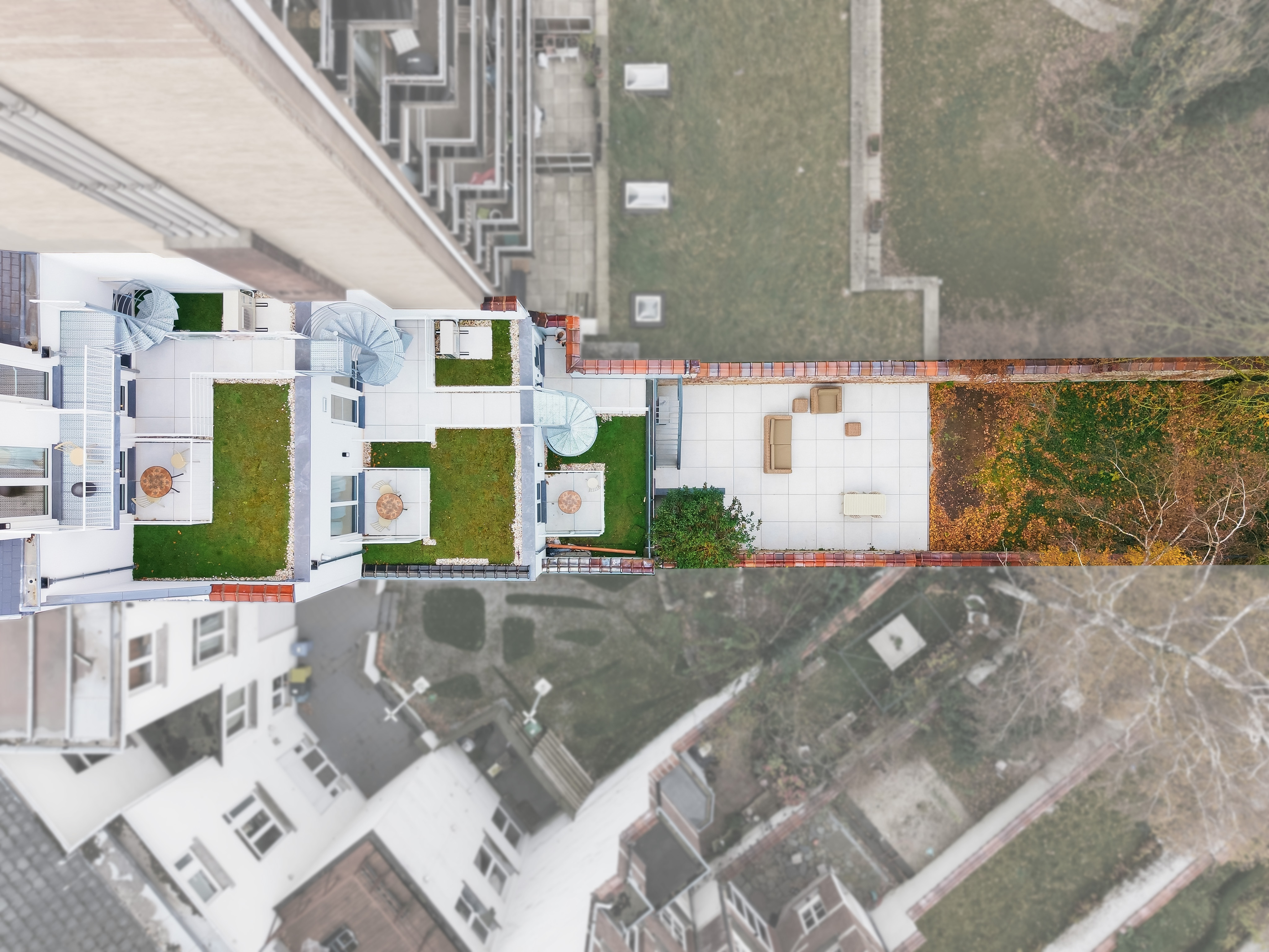 Vista aérea de la ubicación del Aparthotel Whitlock16 en Bruselas